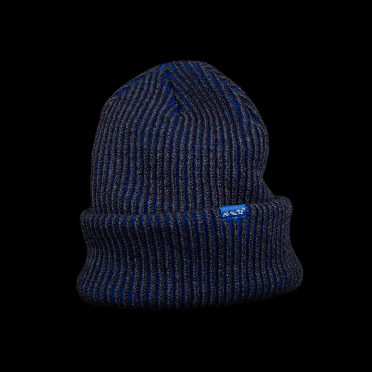 BRUHLERS CUFF BEANIE YARBRO BLU