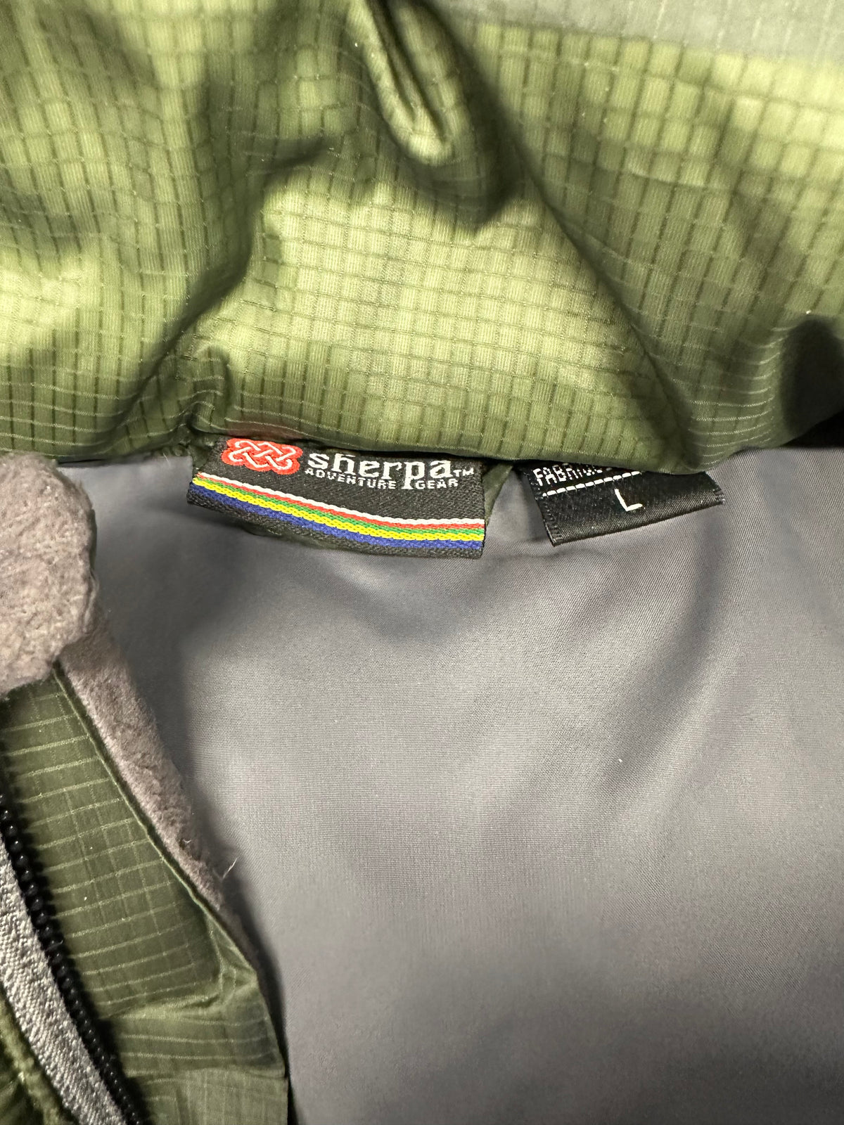 SHERPA GOOSE DOWN PUFFER JACKET