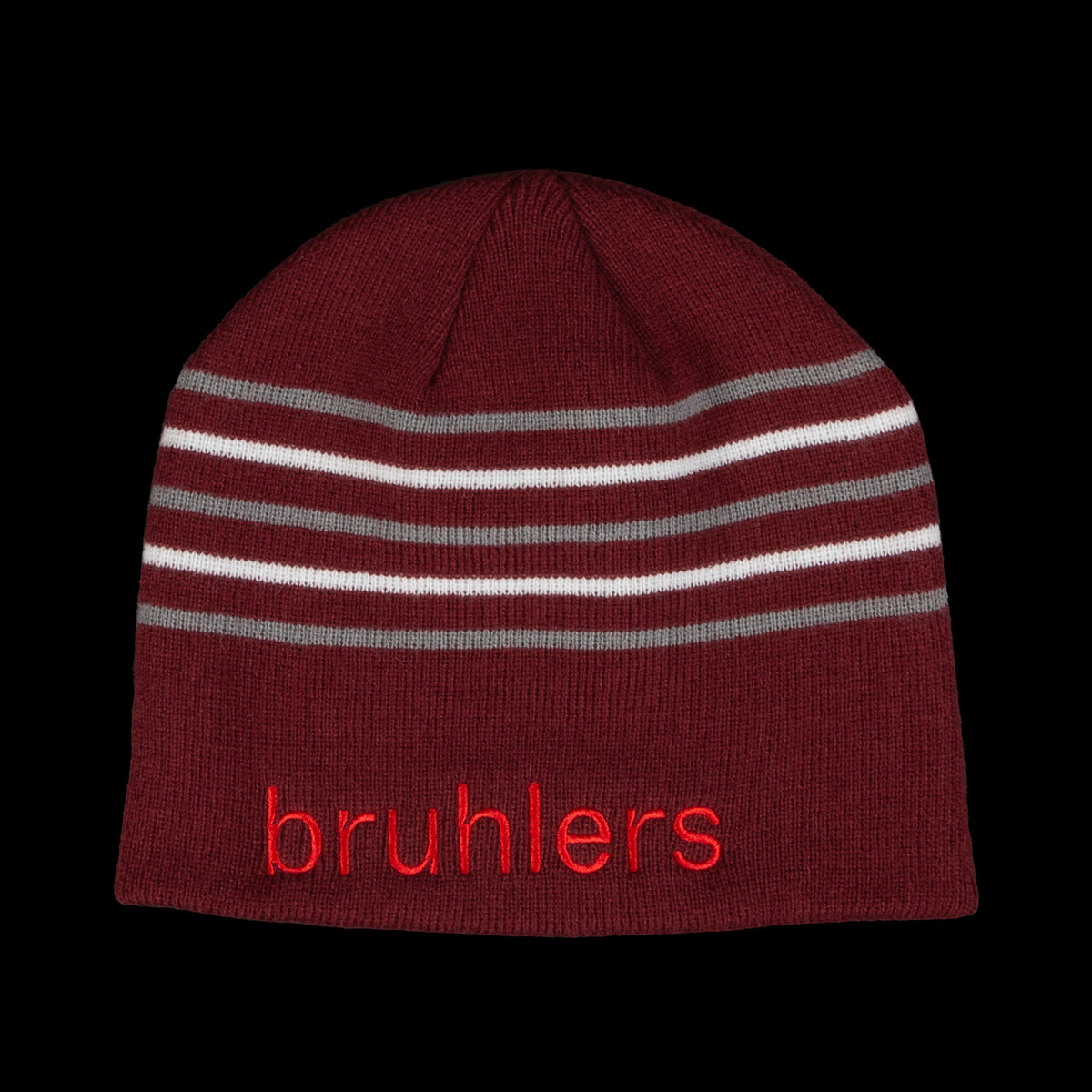 BRUHLERS MORE WAX BEANIE CARMINE