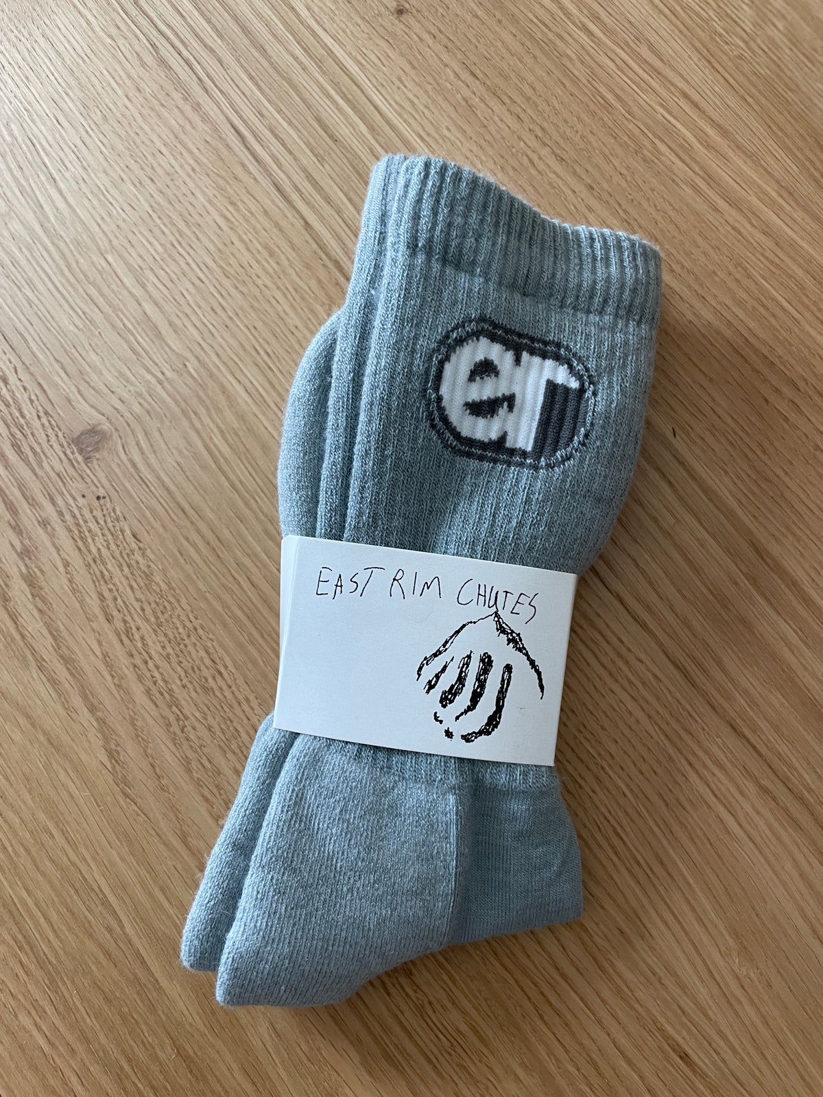 EAST RIM CHUTES MERINO WOOL GREY