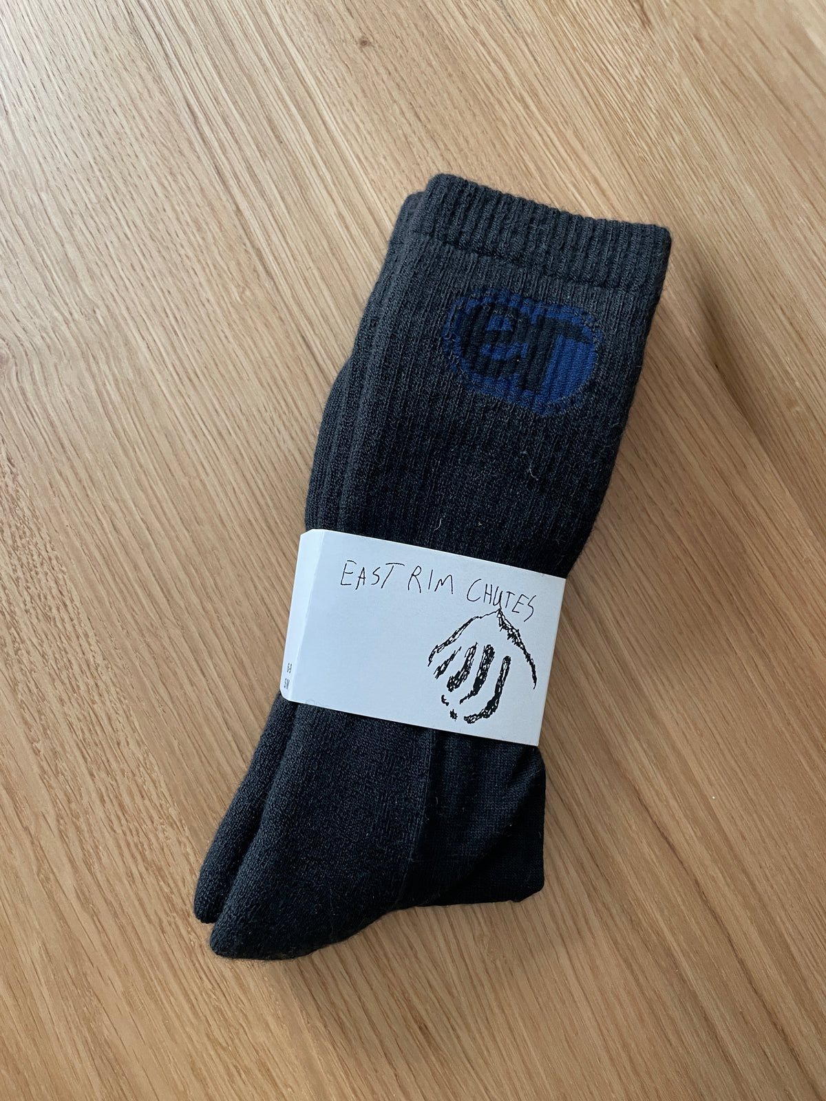 EAST RIM CHUTES MERINO WOOL BLACK